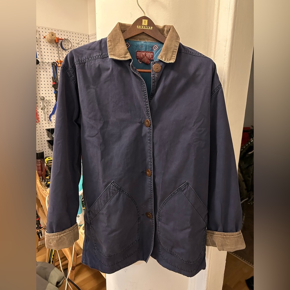 Vintage Hunts Point Sportsman Jacket w/ Corduroy Collar